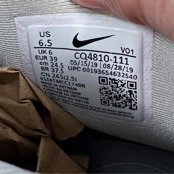 Nike Air Force 1 High Utility “Force is Female” Sail Lavender Mist 6.5 - Picture 9 of 10